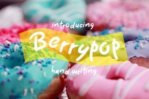 Berrypop Font Download