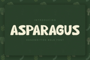 Asparagus Font Download