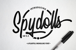 Spydolls Font Download