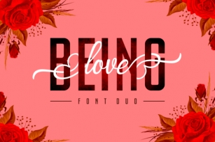 Being Love Duo Font Download