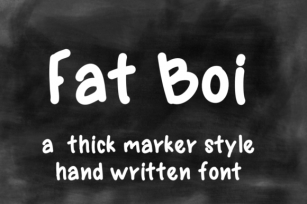 Fat Boi Font Download
