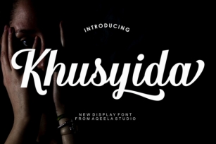 Khusyida Script Font Download