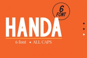 Handa Family Font Download