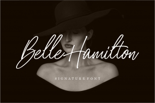 Belle Hamilton Font Download
