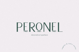 Peronel Font Download