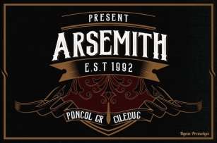 Arsemith Font Download