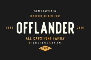 Offlander Family Font Download