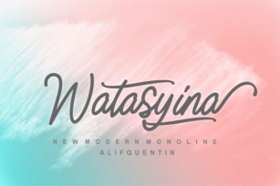 Watasyina Font Download