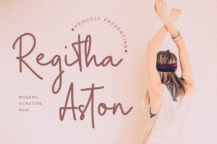 Regitha Aston Font Download