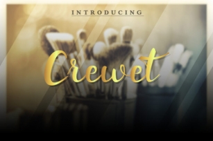 Crewet Font Download