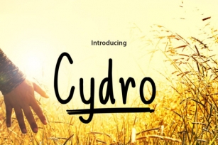 Cydro Font Download