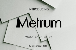 Metrum Font Download