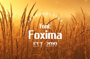 Foxima Font Download