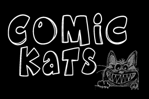 K26 Comic Kats Font Download