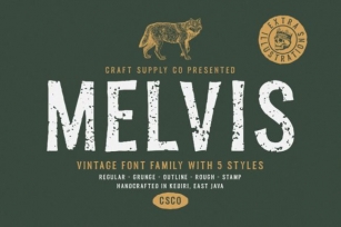 Melvis Family Font Download