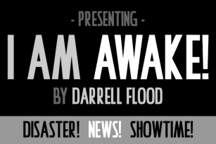 I Am Awake Font Download