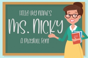 Mr. Nicky Font Download