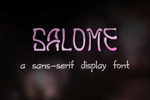 Salome Font Download
