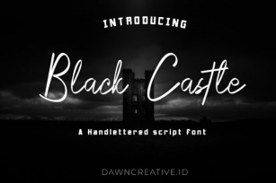 Black Castle Font Download