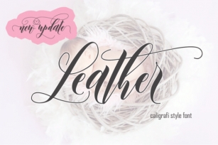 Leather Font Download