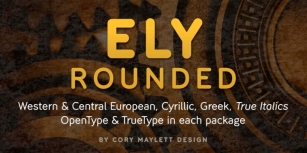Ely Rounded Font Download