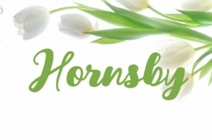 Hornsby Font Download