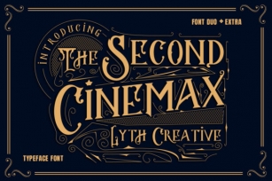 The Second Cinemax Font Download