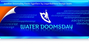 Water Doomsday Font Download