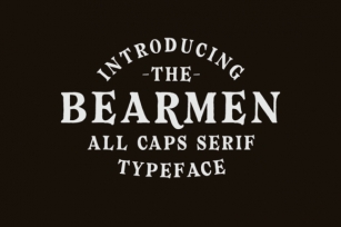Bearmen Font Download