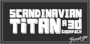 FT Scandinavian Titan Font Download
