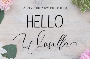 Wosella Duo Font Download
