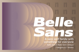 Belle Sans Font Download