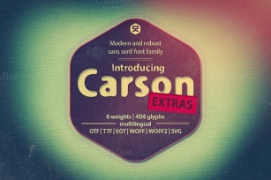Carson Extra Font Download
