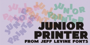 Junior Printer JNL Font Download