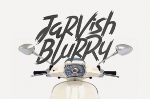 Jarvish Blurry Font Download
