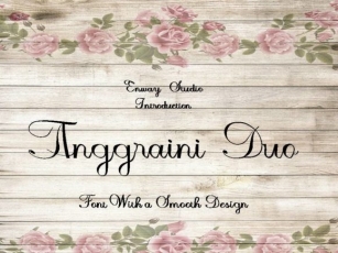 Anggraini Font Download