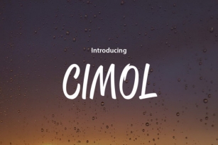 Cimol Font Download