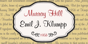 Murray Hill Font Download