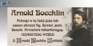 Arnold Boecklin No. 2 Font Download