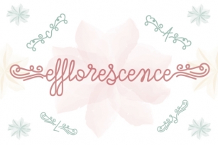 Efflorescence Font Download