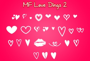 MF Love Dings 2 Font Download