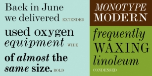 Monotype Modern Font Download