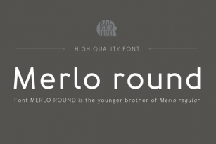 Merlo Round Font Download
