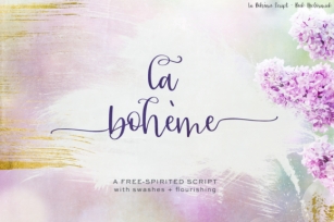 La Boheme Script Font Download