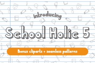 School Holic 5 Font Download