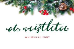 Oh Mistletoe Font Download