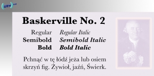 Baskerville No. 2 Font Download