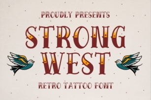 Strong West Font Download