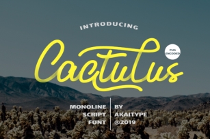 Cactulus Font Download