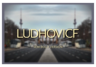 Ludhovicf Semi-Bold Font Download